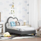  Posteljica za malčke z vzglavjem Svetlo siva 70 x 140 cm PU, (5000105368) | Shoptok.si