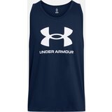 Under Armour Tank Top UA SPORTSTYLE LOGO TANK-BLU - Men | Shoptok.si