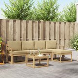  Set vanjskih sofa 6 kom. Bijela i bež | shoptok.hr