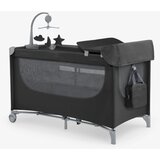 Kikka Boo Krevetac Nighty Night premium 2 nivoa sa rancem i pultom Black KKB11152 Cene