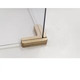 SMIT VISUAL Talni spojnik za prozorne predelne stene, oblika črke L, 2-smerna izvedba, DxŠxV 120 x 120 x 30 mm | Shoptok.si