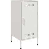 vidaXL Komoda 2 kosa bela 36x39x79 cm hladno valjano jeklo | Shoptok.si