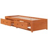  Dnevni krevet bez madraca voštano smeđi 90 x 190 cm od borovine | shoptok.hr