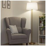 Brilagi LED podna lampa CERIA 1xE27/20W/230V prečnik 45 cm bela/zlatna Cene