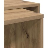  Set stolića za kavu 2 pcs Umjetnički hrast Konstruirano drvo | shoptok.hr