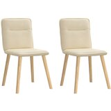 Maison Chic Jedilni stoli - Vzorci stoli 2 kosa krem blago A287, (22031835) | Shoptok.si
