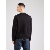 Armani Exchange Majica 'FELPA' črna / bela | Shoptok.si