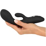 You2Toys Intense - zajčji vibrator z ročajem za klitoris (črn) | Shoptok.si