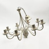  Luster na lancu ANTON 8xE14/60W/230V bela patina | Eponuda.com
