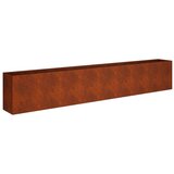  Vrtna saksija Rđa 360 x 40 x 60 cm Otporni čelik - Otporni čelik 360 x 40 x 60 cm | shoptok.hr