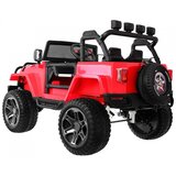  Otroški avto na akumulator Monster Jeep 4 x 4 - DVOSED - rdeč | Shoptok.si