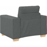 SOFA fotelja tamno siva 100x78x80 cm tkanina | Shoptok.si