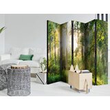 Artgeist PARAVAN 225/172/3 cm temno zelena, svetlo zelena | Shoptok.si
