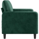  Dvosjed tamnozeleni 140 cm baršunasti | Eponuda.com