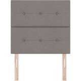  Naslon za glavu s gumbima taupe 100 cm tkanina | shoptok.hr