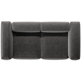 Cosmopolitan Design Temno siva sedežna garnitura 224 cm Bergano – | Shoptok.si