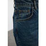 Trendyol Navy Blue High Waist Wide Leg Jeans | Shoptok.si