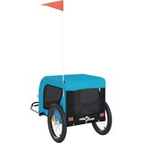  za bicikl za ljubimce plavo-crna od tkanine i željeza | shoptok.hr