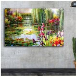 Canvart Reprodukcija na platnu Impressionist Garden, 70 x 45 cm Cene