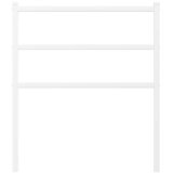  Metalno zamjensko uzglavlje bijelo 75 cm | shoptok.hr