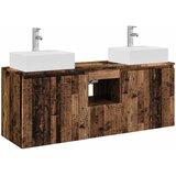 Set ormarića za kupaonicu 3 kom. Staro drvo 49,5 x 41 x 62,5 cm | shoptok.hr