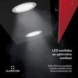 Klarstein Alina napa za odsesavanje, 60 cm, 600 m³/h, Tiha, EEK A | Shoptok.si
