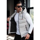 Dewberry 17736 Removable Hooded Mens Vest-STONE Cijene