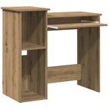  Radni stol s policama boja hrasta artisan 84x40x78 cm drveni | Eponuda.ba