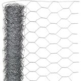 Nature žičana mreža šesterokutna 0 5 x 2 5 m 25 mm pocinčani čelik | shoptok.hr