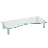 Vonhaus glass monitor stand L transparent | shoptok.hr