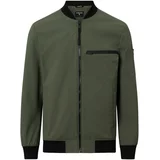 Strellson Prijelazna jakna 'Clearwater' tamno zelena / crna
