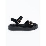 SEASTAR Black sandals with buckle Cene