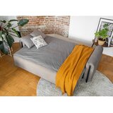 ELTAP Svjetlo smeđa sklopiva/s prostorom za odlaganje sofa od samta 244 cm Arcadova – | shoptok.hr