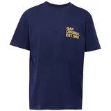 GAP Majica mornarsko plava / žuta