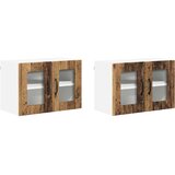  Zidni kuhinjski ormarić Zidne 2 pcs Staro drvo 60 x 31 x 40 cm | shoptok.hr