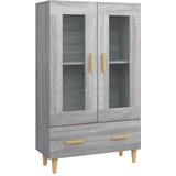  Visoka komoda boja hrasta sonome 70x31x115 cm konstruirano drvo | shoptok.hr