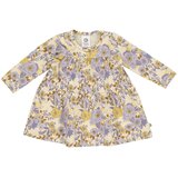 Müsli by GREEN COTTON Obleka 'Cardamine' bež / rjava / rumena / lila | Shoptok.si