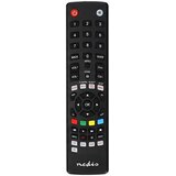 Nedis Predprogramiran daljinski upravljalnik za TV / DVD / SAT / TNT z gumbi za pretakanje, Črna, (5000277122) Cene