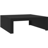  Stolić za kavu crni 100 x 100 x 35 cm od konstruiranog drva | Eponuda.com