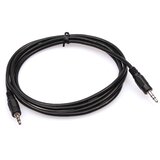  Stereo kabl, 3.5mm, muški ulaz na muški ulaz, 5m, Crni Cene