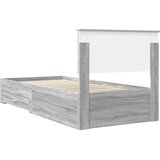  Krevetna konstrukcija Siva Sonoma 90 x 200 cm Konstruirano drvo Slike