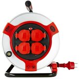 Bubanj za kabel od čeličnog lima (4-struko, 25 m, 3.000 W) | shoptok.hr