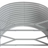  Povišena vrtna gredica od pocinčanog čelika 396x100x68 cm antracit | Eponuda.ba