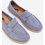 Boto Men's Moccasins With Weave Blue Fiamar | Shoptok.si