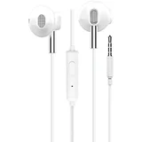 M57 sky sound universal earphones with mic white slušalice