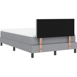  Krevet s opruga kutije Svjetlosiva 120 x 200 cm tkanina | shoptok.hr