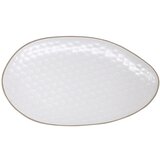 Villa Altachiara Bijeli tanjur za posluživanje od kamenine 19x33 cm Imprints – | shoptok.hr