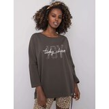 RELEVANCE Blouse-RV-BZ-6282.85P-dark khaki | Shoptok.si