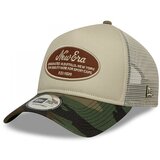 New Era Oval patch camo trucker newera Bež Cijene