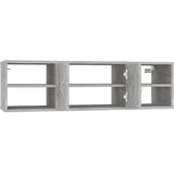  Zidna polica boja betona 102 x 30 x 29 cm konstruirano drvo | Shoptok.si